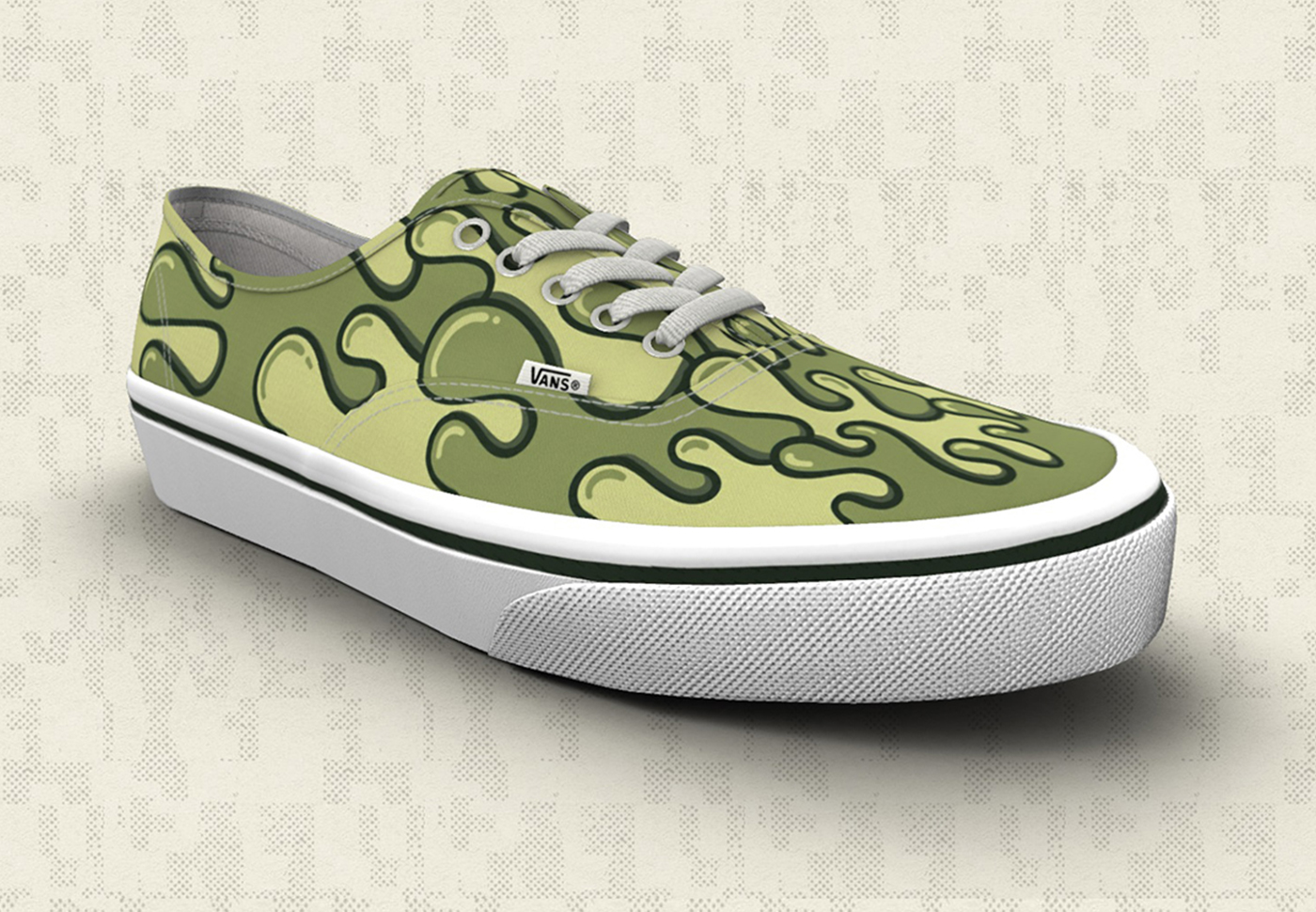 Customisations de la vans authentic.