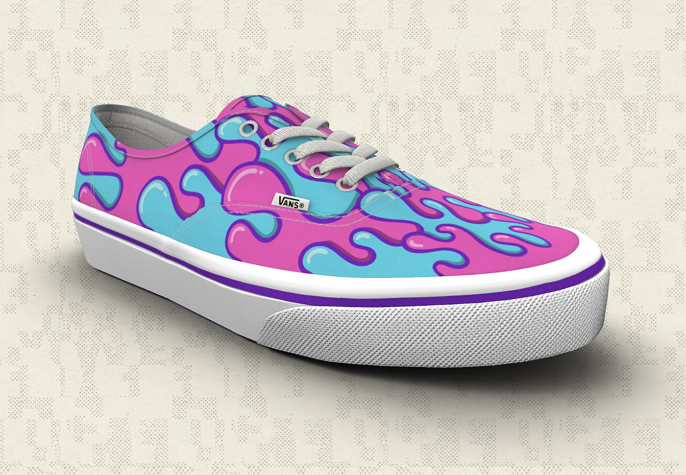 Customisations de la vans authentic.