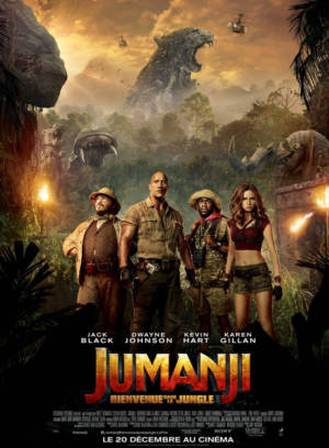 Jumanji, film adapté en vidéo pour la salle de cinéma premium ICE