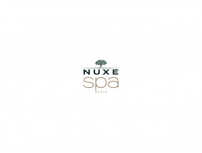 Logo Spa Nuxe sur fond blanc.
